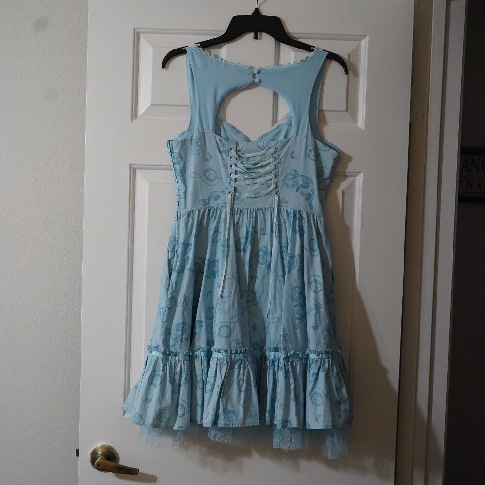 Disney Alice Through The Looking Glass Alice Tea Party Dress size medium - Picture 4 of 6